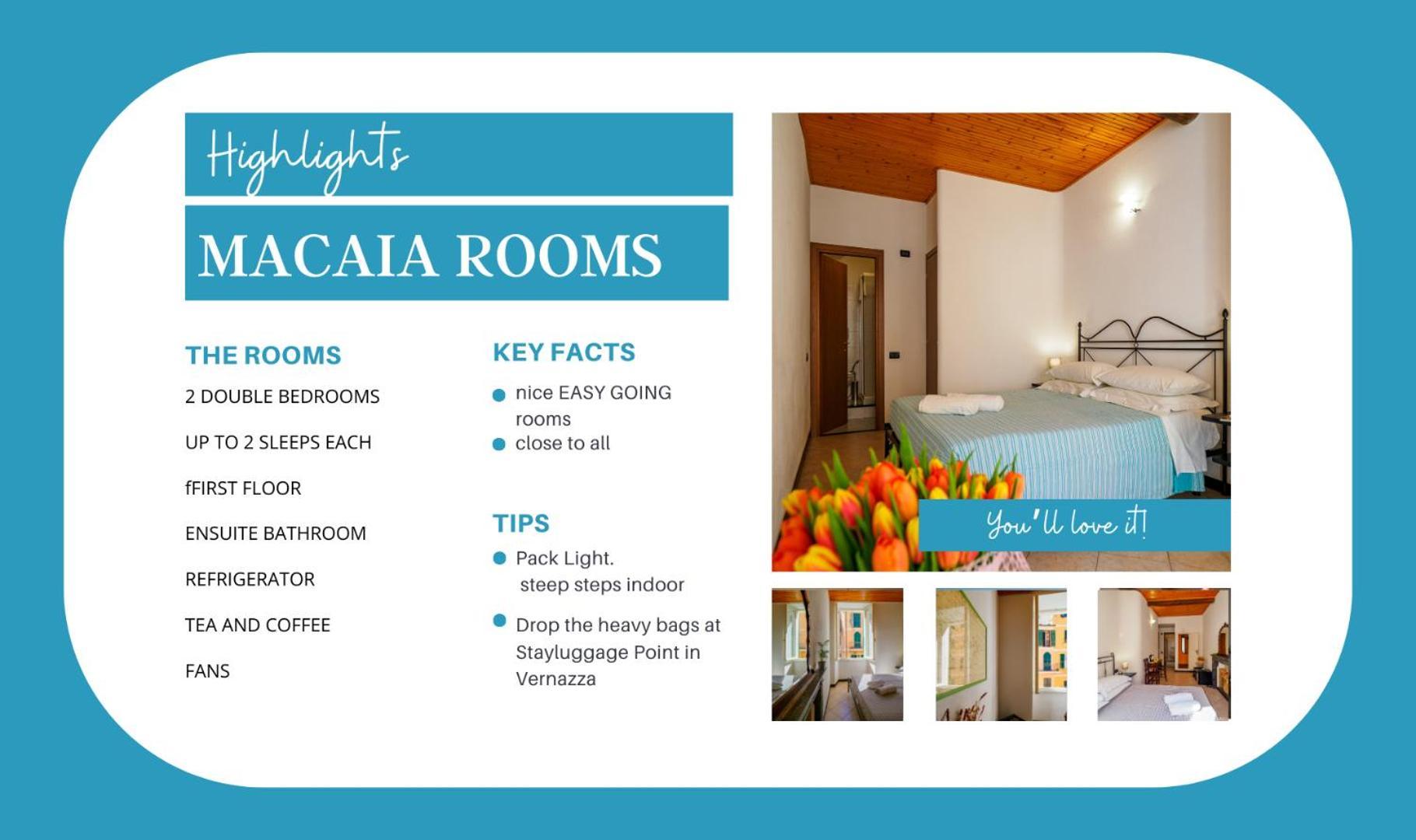 Macaia Room #1 With Ac Vernazza Exterior photo
